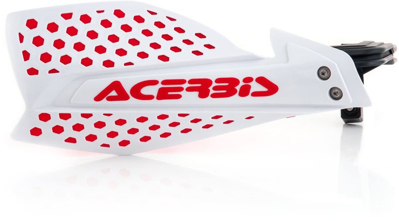 Acerbis X-Ultimate Handguards (WHITE/RED) - Image 1